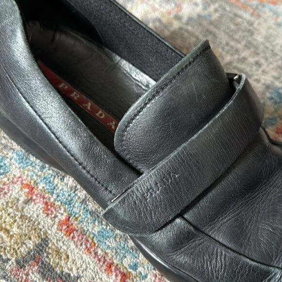 Prada driving loafers -  Size: 7.5 - Picture 4 of 8